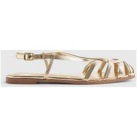 River Island Caged Flat Sandals