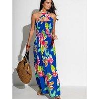 Pour Moi Zoey Shirred Bodice Multiway Maxi Dress