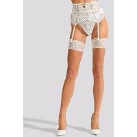Ann Summers Shimmer Lace Top Stockings Bridal