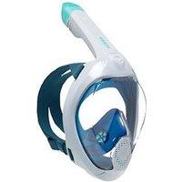 Decathlon Surface Snorkelling Mask Easybreath + With Acoustic Valve - Blue