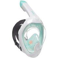 Decathlon Surface Snorkelling Mask Easybreath + With Acoustic Valve - Green