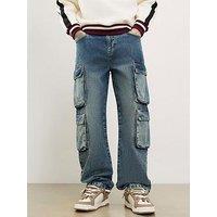 River Island Loose Fit Cargo Jeans