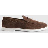 River Island Suede Loafers - Brown