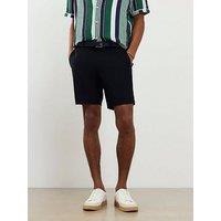 River Island Slim Fit Belted Chino Shorts
