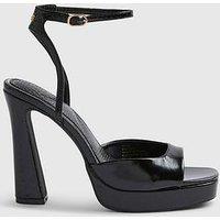 River Island Platform Heeled Sandals