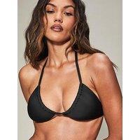 Kbx Swim Essentials Non-Wired Triangle Bikini Top - Black