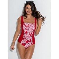 Pour Moi Santa Barbara Petite Ruched Tummy Control Swimsuit