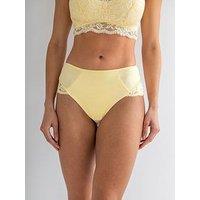 Pour Moi Love To Lounge Lace And Modal Rib Midi Brief