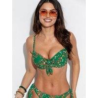 Pour Moi Rosa Cove Padded Underwired Convertible Bikini Top