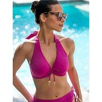 Pour Moi Madrid Underwired Halter Triangle Bikini Top