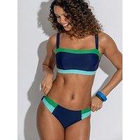 Pour Moi Palm Springs Colour Block Tab Brief