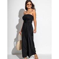 Pour Moi Zoey Shirred Bodice Multiway Maxi Dress