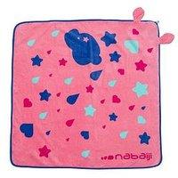 Decathlon Baby Pool Towel With Hood - Pink Unicorn Print