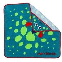 Decathlon Baby Swimming Towel - Blue Green Dragon Print