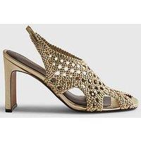 River Island Caged Heeled Sandals