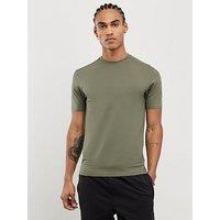 River Island Muscle Fit Pack Of 3 T-Shirts
