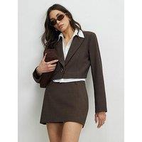 River Island Hybrid Cropped Blazer