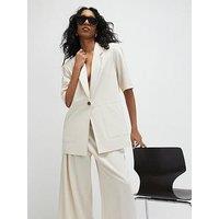 River Island Short Sleeve Pocket Blazer