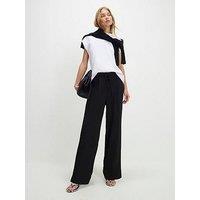 River Island Tailored Elasticated Wide Leg Trousers