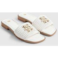 River Island Woven Mule Sandals