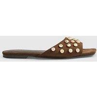 River Island Stud Flat Sandals