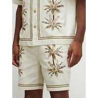 River Island Palm Tree Shorts