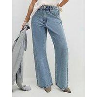 River Island Petite Relaxed Straight Leg Jeans