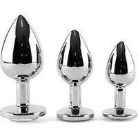 Ann Summers 3 Piece Metal Butt Plug Set