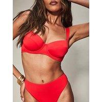 Kbx Swim Solid Essential High Waist Bikini Bottom