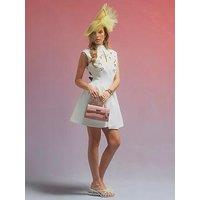 River Island Premium Floral Embroidered Mini Dress