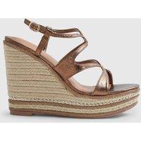 River Island Caged Wedge Sandals