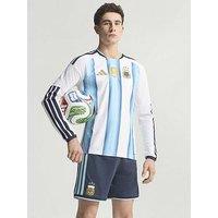 Adidas Argentina 26 Home Authentic Long Sleeve Jersey