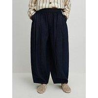 River Island Barrel Leg Jeans - Blue
