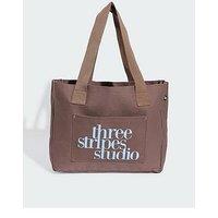 Adidas Three Stripes Studio Canvas Tote Bag