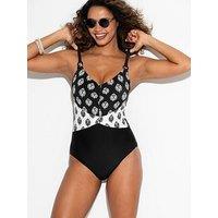 Pour Moi Brighton V-Neck Tummy Control Swimsuit