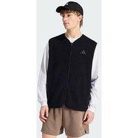 Adidas City Tech 3 Stripes High Pile Fleece Vest