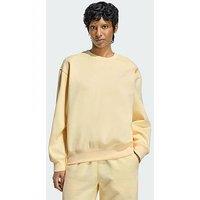 Adidas Originals Essentials Crew Long Fleece Os Sweatshirt
