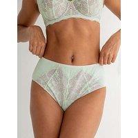 Pour Moi Atelier Lace High-Waist Deep Brief