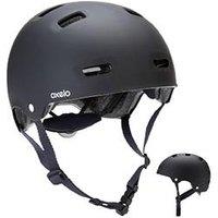 Decathlon Skateboarding Helmet Mf500 - Black