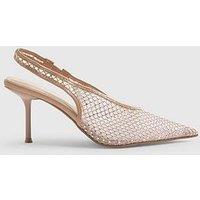 River Island Embellished Slingback Court Heels