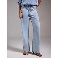 River Island Relaxed Straight Leg Jeans