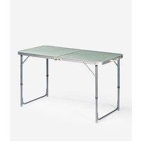 Decathlon Folding Camping Table - 4 To 6 People - Green