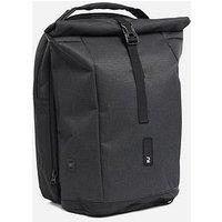Decathlon Cycling Double Pannier Rack Reflective Backpack 27L - Black