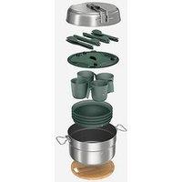 Decathlon Stainless Steel Non-Stick Camping Cookset 500 4 People 25 Items