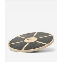 Decathlon V2 Fitness Balance Board - Black Wood