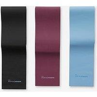 Decathlon Pilates Elastic Bands Tri-Pack - 2, 3, And 4 Kg Resistance