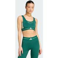 Adidas Hyperglam 3-Stripes Color Block Light Support Bra