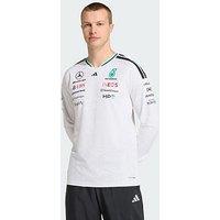 Adidas Mercedes - Amg Petronas Formula 1 Team Driver Jersey Authentic Longsleeve Jeresy