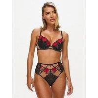Ann Summers Caged Rose High Waist Brazilian