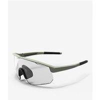 Decathlon Photochromic Cycling Glasses, Category 3, Perf 500 Light - Green